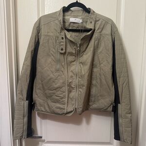 Adidas by Stella McCartney Olive and Black Utility Jacket